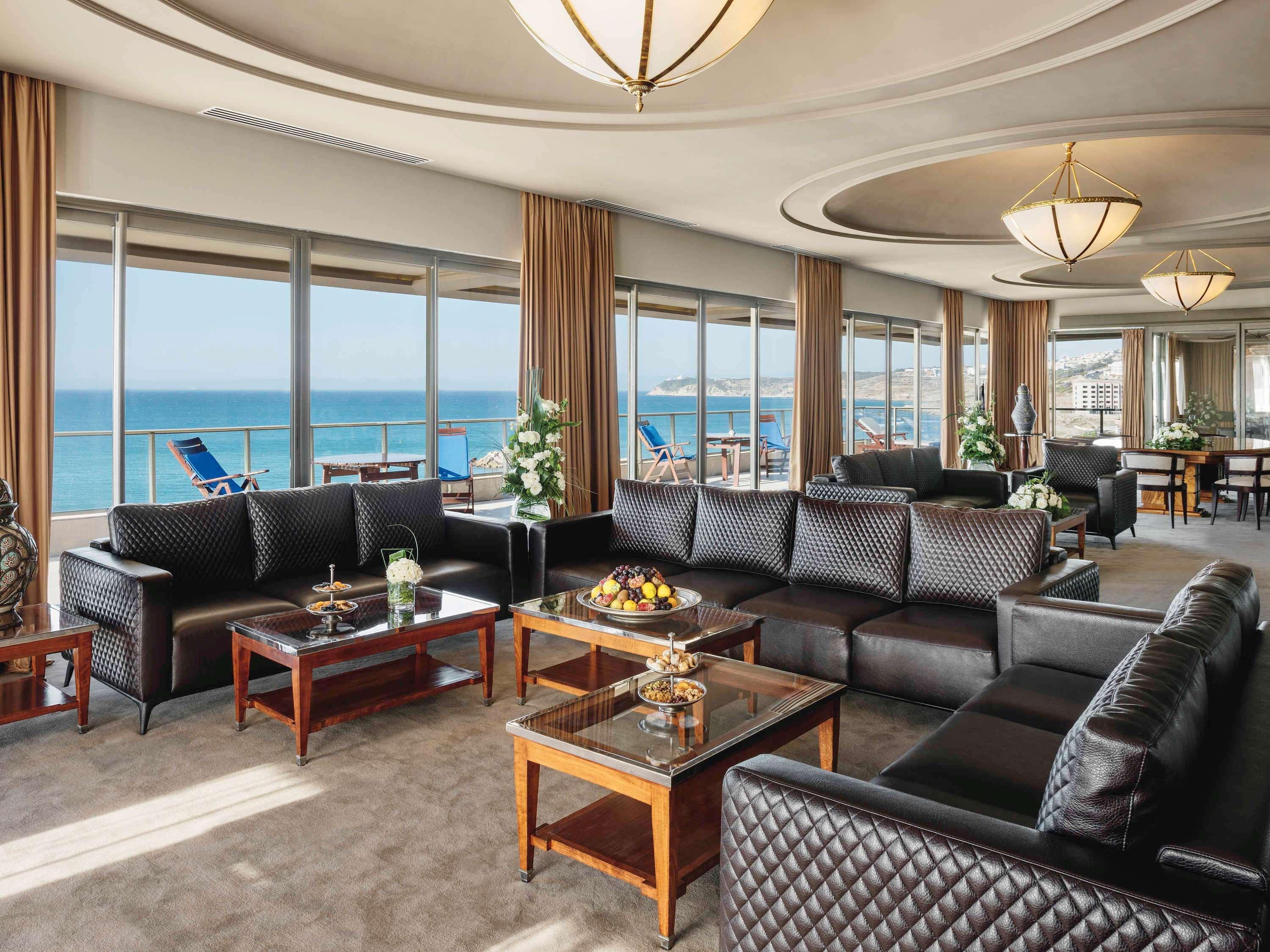 Moevenpick Hotel & Casino Malabata Tanger Exterior foto Club Lounge at the Hilton Tel Aviv