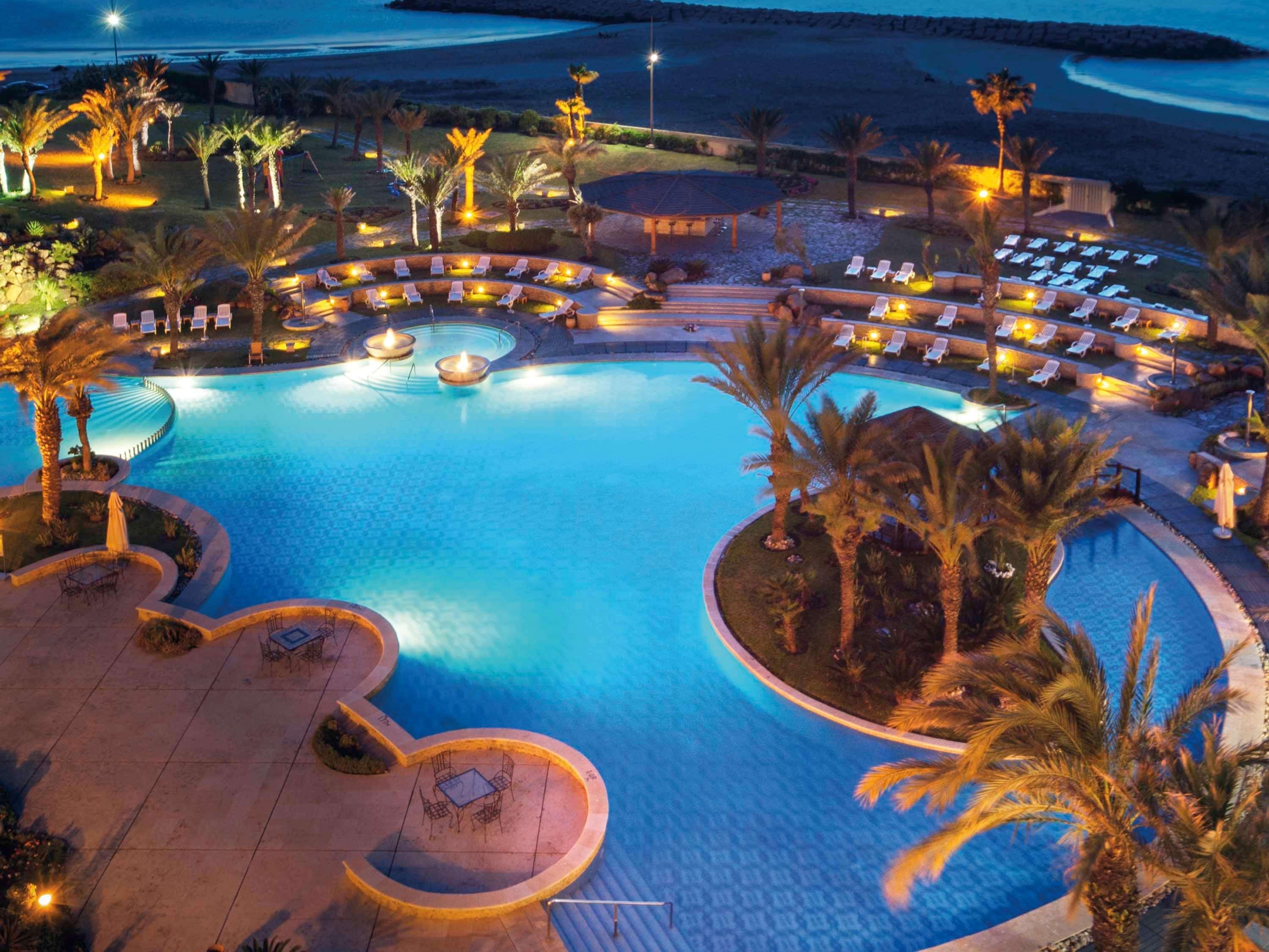 Moevenpick Hotel & Casino Malabata Tanger Exterior foto The pool at the Hilton Sharm El Sheikh